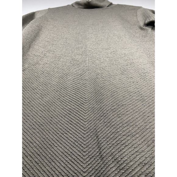 Athleta Turtleneck Women's XSMALL Brown Ribbed Long Sleeve Base Layer Thumbcuffs - Picture 6 of 8